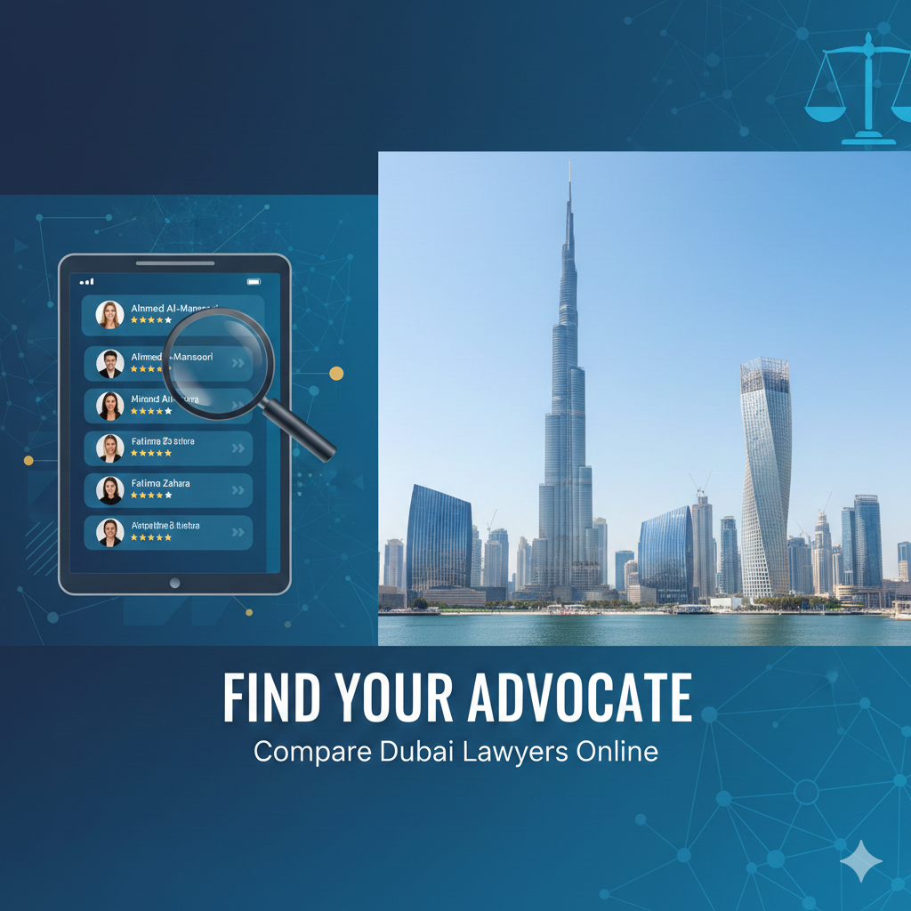 how to compare the best lawyers in Dubai online