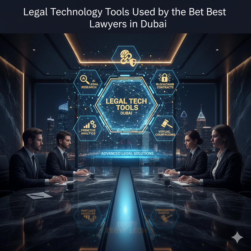 Legal Technology Tools Used by the Best Lawyers in Dubai