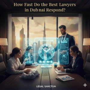 how fast do the best lawyers in Dubai respond