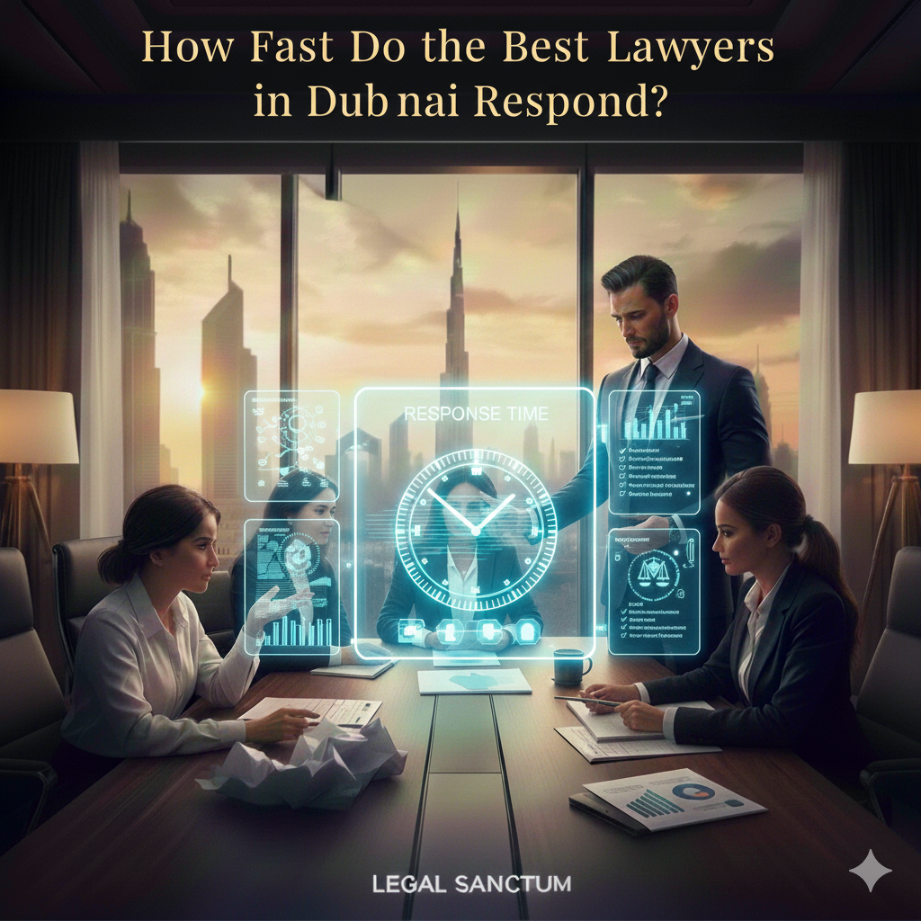how fast do the best lawyers in Dubai respond