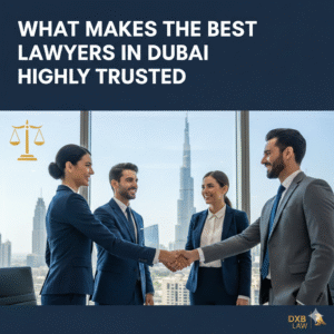 what makes the best lawyers in Dubai highly trusted