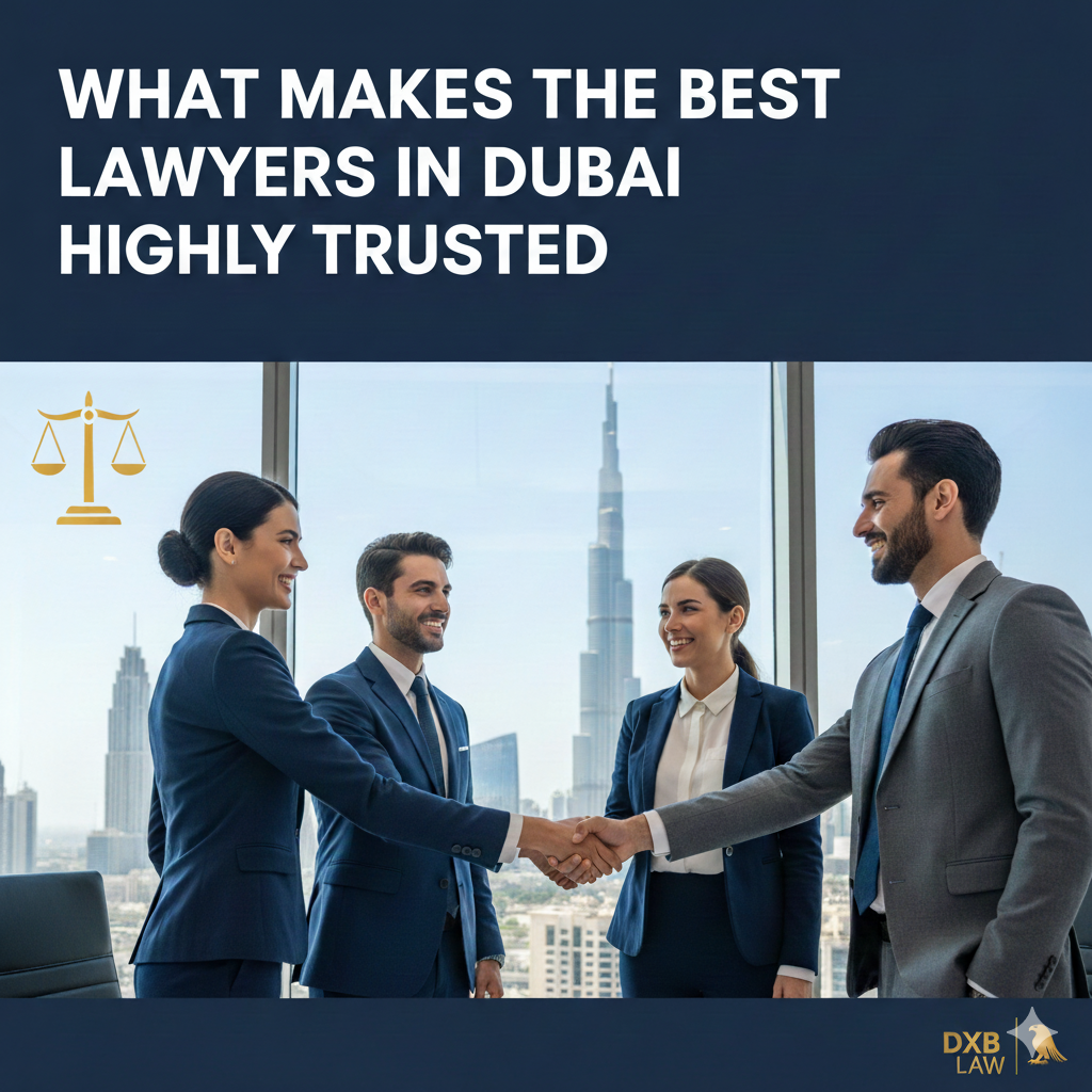 what makes the best lawyers in Dubai highly trusted