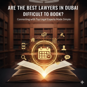 are the best lawyers in Dubai difficult to book