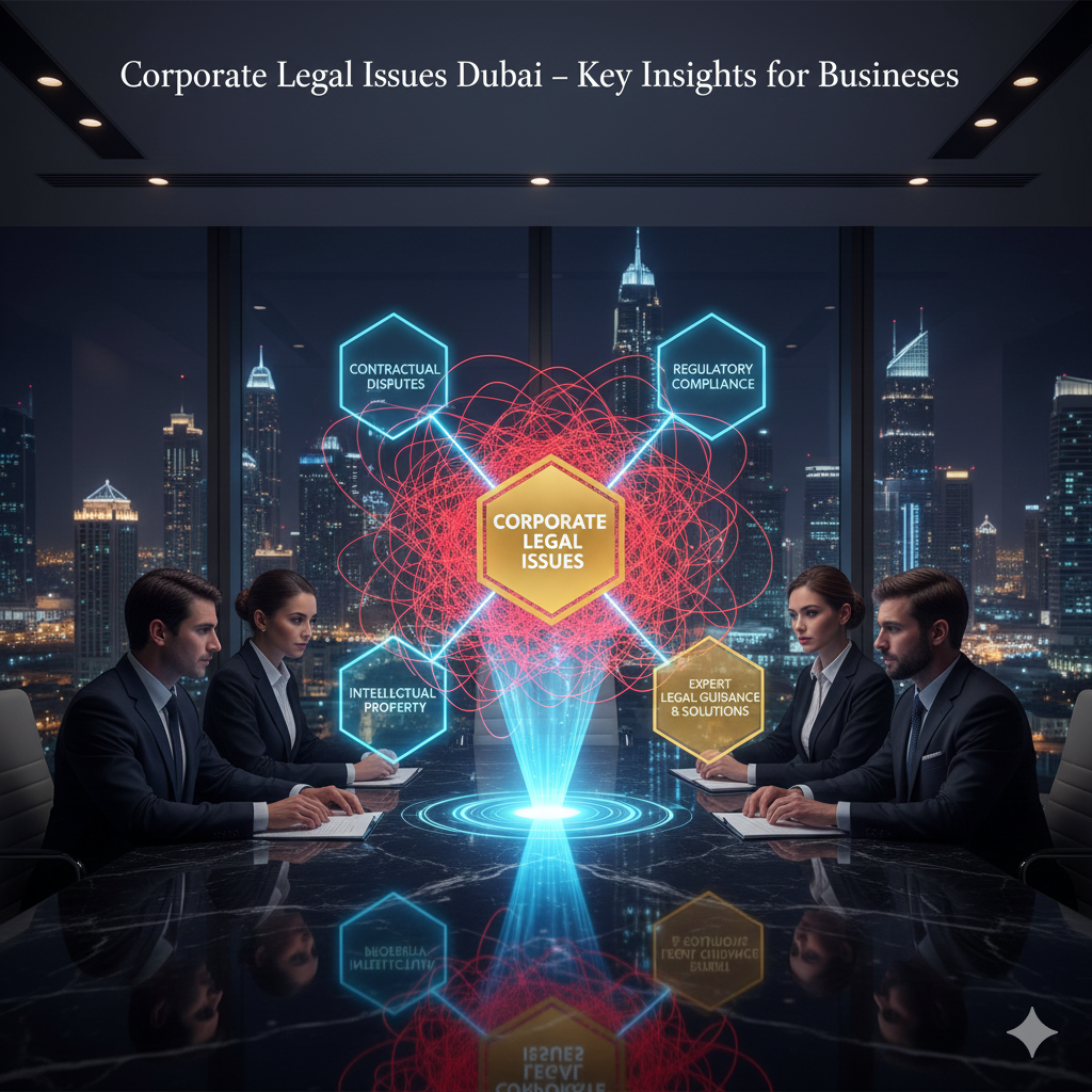 corporate legal issues Dubai