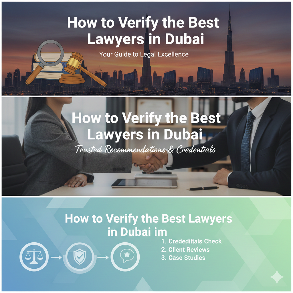 how to verify the best lawyers in Dubai